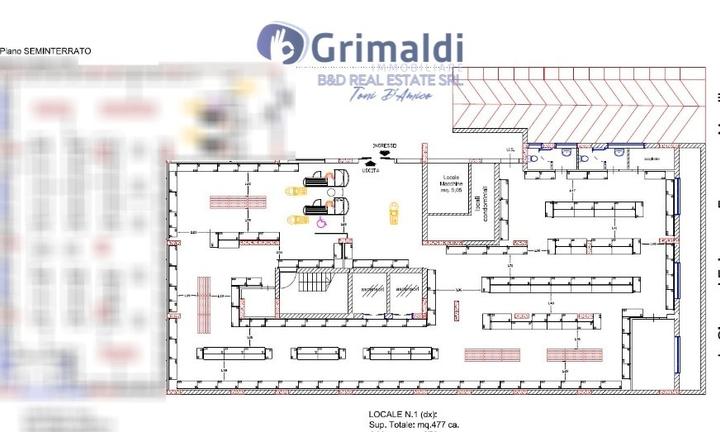 Negozio 477 mq in zona servita Bagheria [LM/17]
