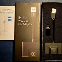 ADATTATORE WIRELESS CAR PLAY PER IPHONE