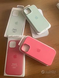 Custodie originali Apple adatte iPhone 15  e 13 ,