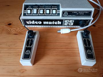 Console vintage Video Match anni 70 retro