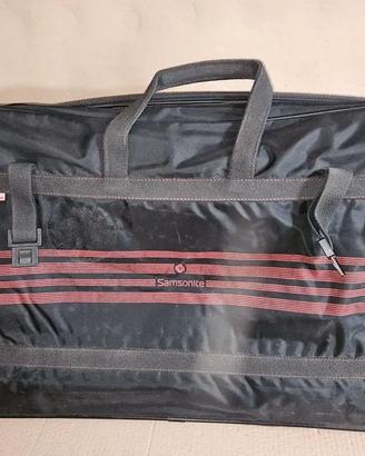 Valigia Samsonite vintage nera