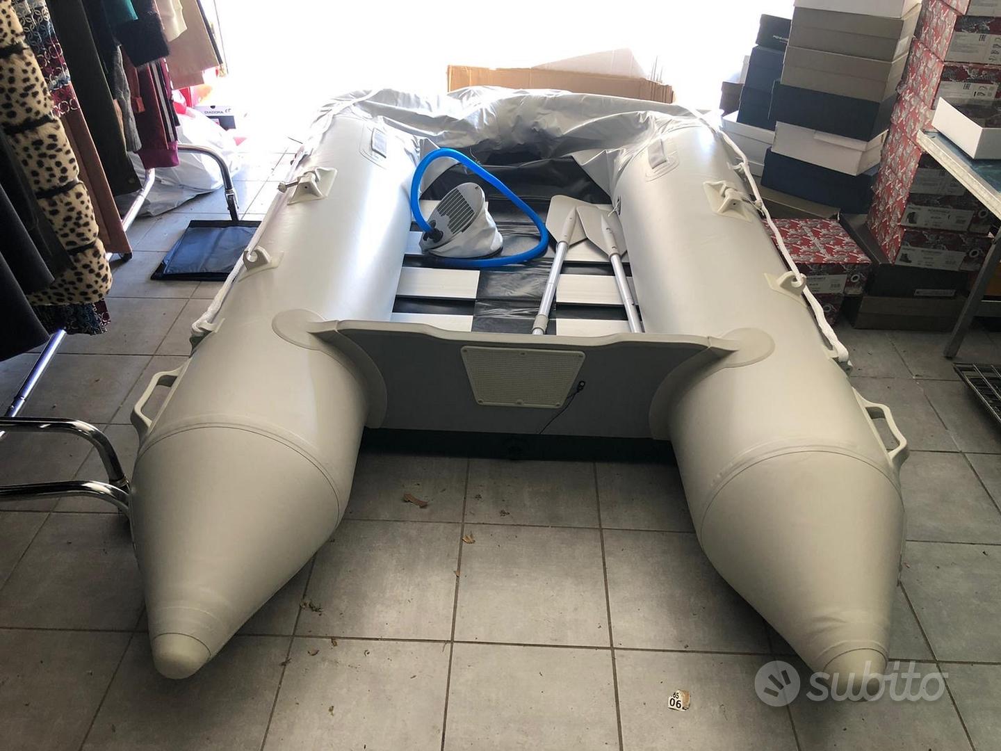 Gommone BOUDECH Judd 200 - Tender 200x132cm Con 2 Camere D'Aria E Pavimento A Doghe - Foto 2