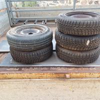 pneumatici 150 /70R15 75 T + cerchi