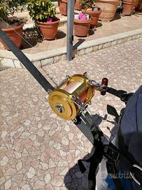 Italcanna Mulinello Gladiator 12.0 2 speed + stand