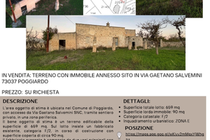 Terreno edificabile con immobile annesso