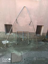 Pezzi barca tieniti bene e roll-bar politina