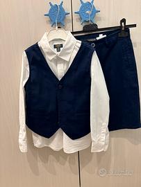 Completo bambino lino