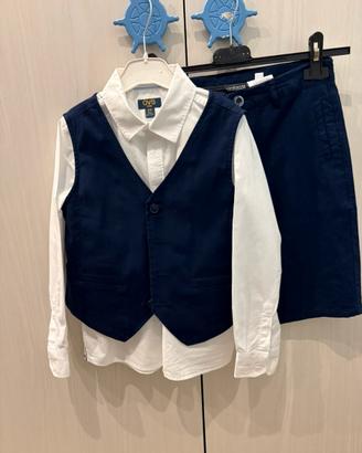 Completo bambino lino