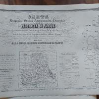 Carta idrografica stradale provincia di Padova 