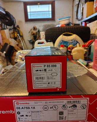 dischi freni e pastiglie Brembo posteriore x Q5  