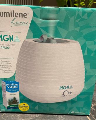 Umidificatore a caldo con porta essenze