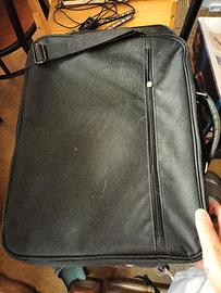 Borsa per PC grande  con sicurezze cinghie
