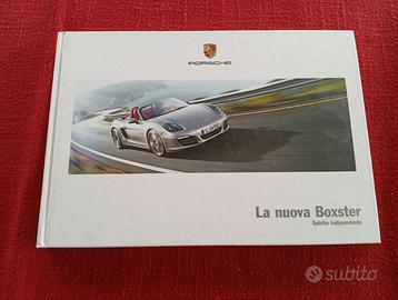 Porsche nuova Boxster Libro Depliant Brochure 2012