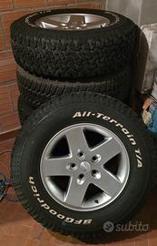 Cerchi e Gomme JEEP WRANGLE JK RUBICON 