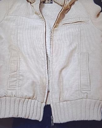 Giacca in maglia a coste