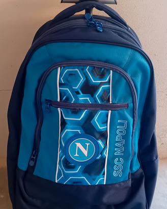 Zaino Trolley originale del Napoli.