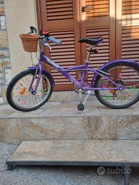 bicicletta 20 pollici bambina
