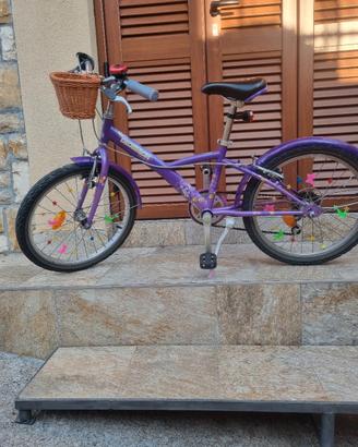 bicicletta 20 pollici bambina