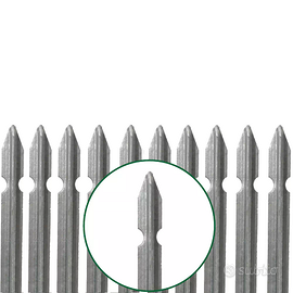7 pali zincati a t per recinzione  h150cm