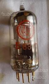 Vintage Valvola triodo funzionante Valvo E88C gold