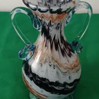 vaso in vetro di murano firmato vintage