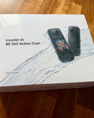 Insta360 X5 8K 360° Essentials Bundle completa,