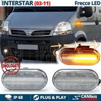 Frecce LED Sequenziali per NISSAN INTERSTAR CANbus