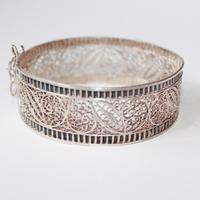 Bracciale Antico in argento filigrana  