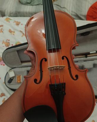 violino 1/2 con archetto+ custodia+ resina