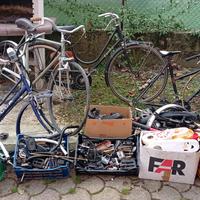 Lotto bici e ricambi 