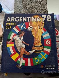 Album figurine panini dei mondiali 1978