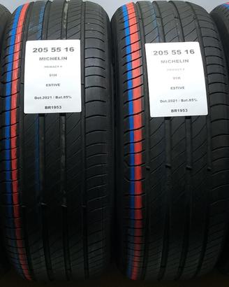 4 GOMME 205 55 16 MICHELIN BR1953