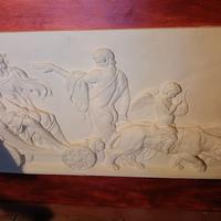 scultura neoclassica, stucco artistico, 110 x 50