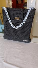 Stupenda borsa a spalla artigianale, fatta a mano