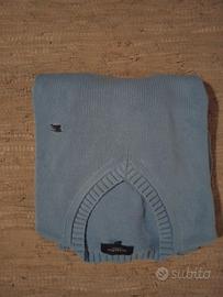maglioncino azzurro Burberry 