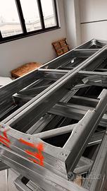 Struttura acciaio per pareti e soffitti