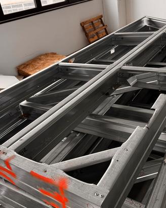 Struttura acciaio per pareti e soffitti