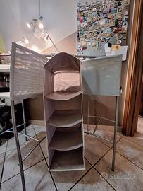 3 ORGANIZZATORI ARMADIO TESSUTO