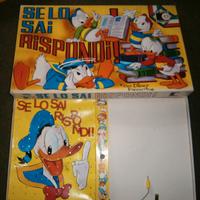 SE LO SAI RISPONDI gioco da tavolo 1974 Clementoni