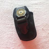 Custodia vintage cordura nera a scatto device vari