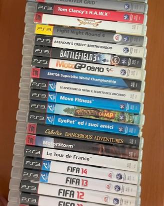 Vari giochi PS3