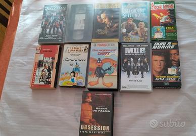 Lotto 11 VHS Cartoni Daffy Duk Piccoli Brividi Az