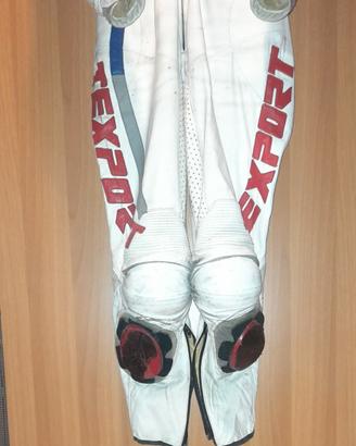 Tuta  moto in pelle 