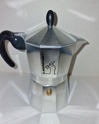 Caffettiera vintage Lagostina Samba 3 tazze nuova
