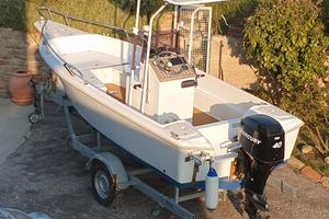 barca open 6mt Mercury efi 40/60