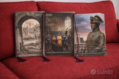 lotto tre calendari arma dei carabinieri 