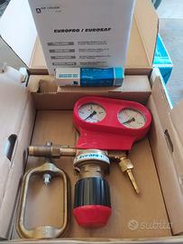 kit riduttori manometri per bombole ossi-acetilene