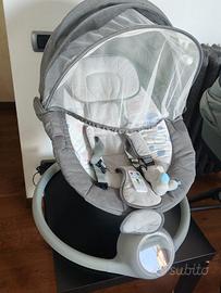 Sdraietta dondolo neonati, musica e BT. Bebe2 Luxe