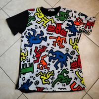 Maglietta maniche corte da uomo keith haring