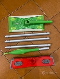 Scopa swiffer+spazzola